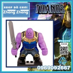 Xếp hình Thanos The Avengers : Endgame Lego Minifigures Koruit Xp180