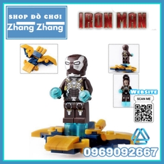Xếp hình tuyển tập Iron Man đại chiến Thanos 8 in 1 Lego Minifigures Dlp9093
