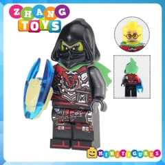 Xếp hình Ninjago Villains Samurai X , Krux, The Wei Snake , Vermin Lego Minifigures Xinh X0155