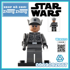 Xếp hình Rey - Luke Skywalker - Sabine - Ahsoka Tano - Kit Fisto - Jag - Snowtrooper Lego Minifigures Lele C023 030