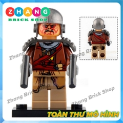 Xếp hình Star Wars Mandalorian and Rise of Skywalker Dameron Mando Sith Trooper Cara Dune Raider Lego Minifigures G0001