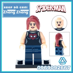 Xếp hình Siêu anh hùng DC Sinestro, Zatanna, Superboy, Mary Jane Lego Minifigures Wm6002
