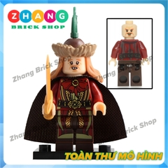 Xếp hình Frodo Gandalf Thranduil Elrond Lake-town Galadriel Arwen Merry Lego Minifigures Pogo PG8148