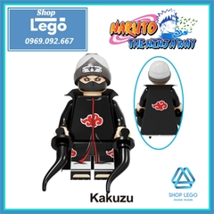 Xếp hình Naruto gồm Uchiha - Killer Bee - Yonda - Konan - Hyuga - Akimichi - Hidan - Kakuzu Lego Minifigures Kopf KF6119