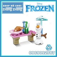 Xếp hình Elsa Nữ hoàng băng giá và Anna trong Frozen Lego Minifigures SY1372