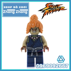 Xếp hình Street Fighter Wave 2 Lego Minifigures Kopf KF8016
