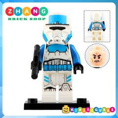Xếp hình Star Wars Death Star Gunner - Kazuda Xiono - Knight of Ren Sith Trooper - Elrik Vonreg Lego Minifigures WM6083