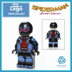 Xếp hình người nhện Spider-man PS4 Dark suit Lego Minifigures Kopf KF1167 KF6090