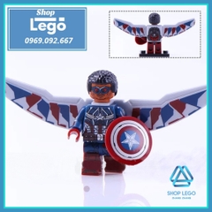 Xếp hình Avengers Endgame Zemo
- Falcon - Taskmaster - Red Guardian
Black Widow Lego Minifigures Xinh X0272