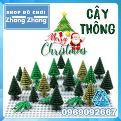 [6 cm] Xếp hình 1 Cây thông Noel Lego Merry Christmas loại to