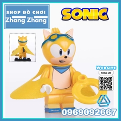 Xếp hình Sonic Ray - Rabbit - Big the Cat - Charmy Bee - Tikal - Dr. Eggman - Blaze - Storm Lego Minifigures WM6087