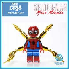 Xếp hình Người nhện Spider-Man Mile Morales Lego Minifigures Kopf KF6090 KF1170