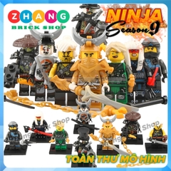 Xếp hình Ninjago Golden Dragon Lego Minifigures LeLe A033 040