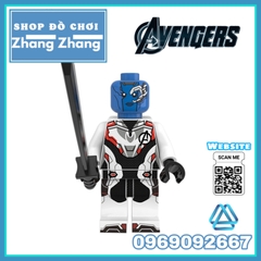 Xếp hình Avengers Nick Fury  - Thor - Iron Man - Hawkeye - Nebula - Spider Man Thanos Lego Minifigures POGO PG8250