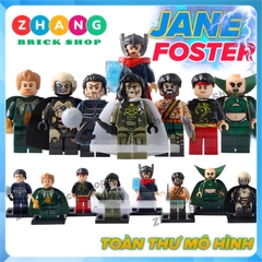 Xếp hình Thor: The Dark World Jane Foster Hogun Fandral Viper Malekith Heracles Moon Dragon Shang Chi Lego Xinh X0176