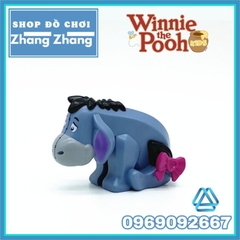 Đồ chơi xếp hình Gấu Winnie the Pooh gồm Piglet - Rabbit - Eeyore - Tigger Mô hình Minifigures Koruit 66001 66005