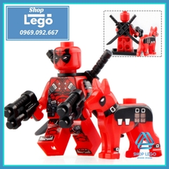 Xếp hình Deadpool siêu anh hùng Marvel Lego Minifigures Koruit KT1030