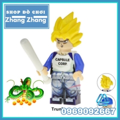 Xếp hình Dragon Ball Z Truck Capsule Corporation Trong 7 viên ngọc rồng Lego Minifigures Kopf KF2038