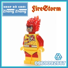 Xếp hình Fire Storm Siêu anh hùng DC Comics Lego Minifigures Koruit Wm400