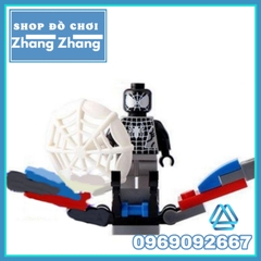 Xếp hình Người nhện Spider Man Homecoming Morales Venom Iron Spider Lego Minifigures Sy630