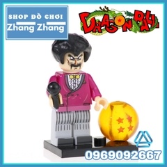 Xếp hình Dragon Ball Android 17 - Krillin - Launch - Mai - Satan - Piccolo - Violet - Goten Lego Minifigures Pogo PG8168
