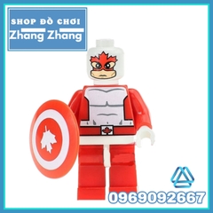 Xếp hình Vindicator - Captain Canuck - Yondu  - Melter - Prowler - Luke Cage - Hellboy Lego Minifigures Kopf KF6029