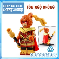 Xếp hình Bạch Xà Truyện Tôn Ngộ Không - Thanh Xà - Na Tra - Hứa Tiên - Ngao Bính Lego Minifigures Xinh X0274