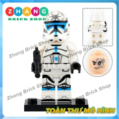 Xếp hình Star Wars Legion Coruscant Guard - Jesse - Imperial Stormtrooper Lego Minifigures Koruit KT1042