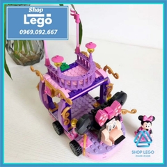 Xếp hình Xe diễu hành Minnie Mouse trong phim hoạt hình chuột Micky Lego Minifigures PRCK 69654