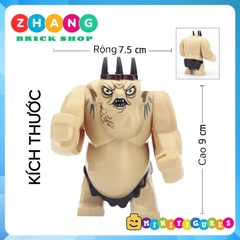 Xếp hình Vua của tộc yêu tinh The Goblin King trong The Lord of the Rings Lego Minifigures MG1016
