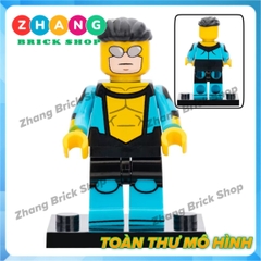 Mô hình nhân vật Invincible Mark Grayson Thragg Lukean Prisoner Cecil Stedman The Immortal Mohawk KDL860 Zhang Brick Shop
