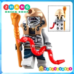 Đồ chơi Xếp hình Thần Anubis và Pharaoh đại chiến xác ướp Ai Cập Mummy Minifigures KL9006