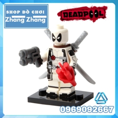 Đồ chơi xếp hình Bộ sưu tập gia đình Gwen pool Deadpool  Minifigures Dcool Jisi 0256 0261
