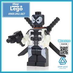 Xếp hình Whiplash - Spider-Girl - Tarantula - Paladin - Ultimate Deadpool Siêu anh hùng Lego Minifigures POGO PG8057