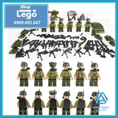 Xếp hình Cuộc chiến Liên Triều Bộ binh Mỹ Lego Minifigures No.71020