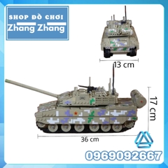 Đồ chơi Xếp hình Xe tăng Type 15 light tank Black panther ZTQ-15 1424 hình Minifigures Kazi 639001