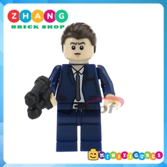 Xếp hình Red Hood - White Lantern - James Gordon - Hugo Strange - Nygma - Bullock - Penguin Lego Minifigures POGO PG8070