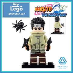 Xếp hình Naruto Sai - Hidan - Sarutobi Hiruzen - Orochimaru - Rock Lee- Aburame Shino Lego Minifigures KDL803