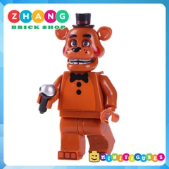 Xếp hình Chica - Bonnie - Foxy Spintraft - Freddy trong Five Night at Freddy Lego Minifigures WM6074