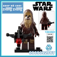 Xếp hình Star Wars Obi-Wan Imperial Guard Stormtrooper Darth Vader Jar Binks Han Solo Lego Minifigures Lele C015 022