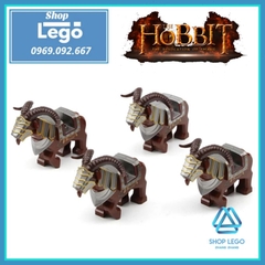 Xếp hình Sơn dương Bighorn Sheep Mount mãnh thú của người lùn trong The Hobbit Lego Minifigures Xinh XH1536