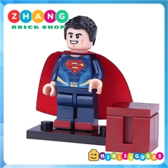 Xếp hình Jutice League Bathero - Flash - Aquaman - Wonder Woman - Cyborg - Superman Lego Minifigures Decool 0282 0287
