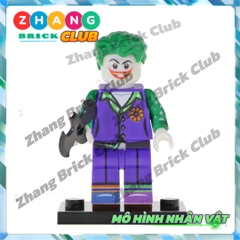 Xếp hình Batman : Arkham Harleen Victor Fries Quinzel Joker Reddier Catwoman Bane Lego Minifigures Pogo PG8186
