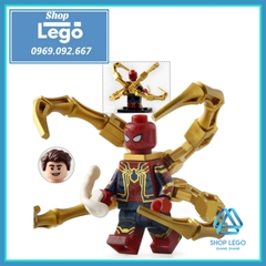 Xếp hình Spider Man : Far For Home Avengers Endgame Spider Iron Marvel Lego Minifigures Koruit Wm705 Kopf Kf1199 KF6090
