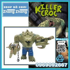 Xếp hình Killer Croc Crocodile trong Batman mới nhất 2020 Lego Minifigures Pogo PG1865 LeLe D173