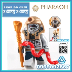 Đồ chơi Xếp hình Thần Anubis và Pharaoh đại chiến xác ướp Ai Cập Mummy Minifigures KL9006