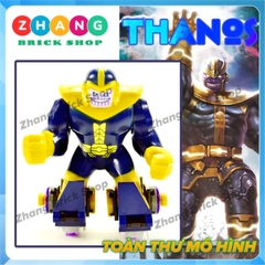 Đồ chơi Xếp hình Bigfigures Thanos Comics đại chiến vũ Marvel mới nhất Minifigures Jisi Decool 0288