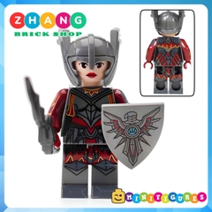 Xếp hình League of Legends Pantheon - Jinx - Jax - Ashe - Vayne Riven Ahri Blitzcrank Leona Lego Minifigures Xinh X0283