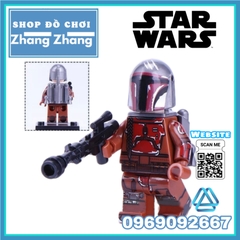 Xếp hình Star Wars lính Mandalorians tinh nhuệ mới nhất 2020 Lego Minifigures WM6085