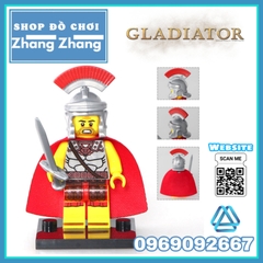 Đồ chơi Xếp hình tướng quân La Mã Commander General Gladiators Minifigures Xinh xh433
